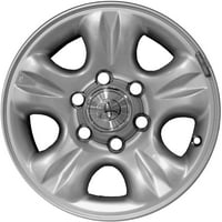 Преиспитано ОЕМ алуминиумско тркало, сребро, се вклопува во 2001 година- Toyota 4Runner
