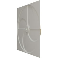 Ekena Millwork 5 8 W 5 8 H Windmill Endurawall Декоративен 3Д wallиден панел, Ultracover Satin Smokey Beige