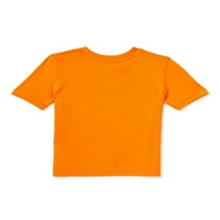 Графичка маица со кратки ракави на мали деца, големини 2T-4T