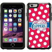 A. Clippers Polka Dots Design на otterbo симетрија серија случај за Apple iPhone 6