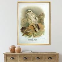 Дизајн на „Антички птици живот vii“ Традиционална врамена платна wallидна уметност печатење