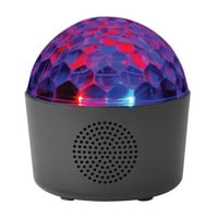 Он. Звучник за диско ламба со бело LED осветлување во боја