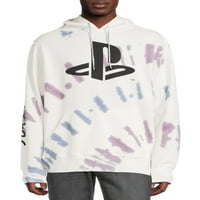 Sony PlayStation Men and Big Man's Tie Graphic Hoodie