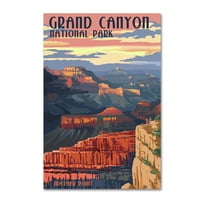Трговска марка ликовна уметност „Гранд Кањон“ платно уметност од Фенер Прес