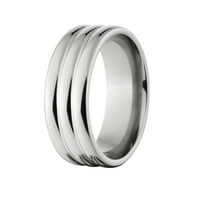 Куполен прстен од не'рѓосувачки челик од луксуз
