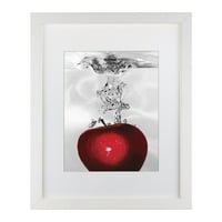 Трговска марка ликовна уметност „Црвено јаболко прскање“ ја омаловажуваше врамената уметност од Родерик Стивенс