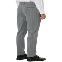Уникатни поволни цени за исечени панталони за мажи, тенок вклопени рамни предни панталони панталони